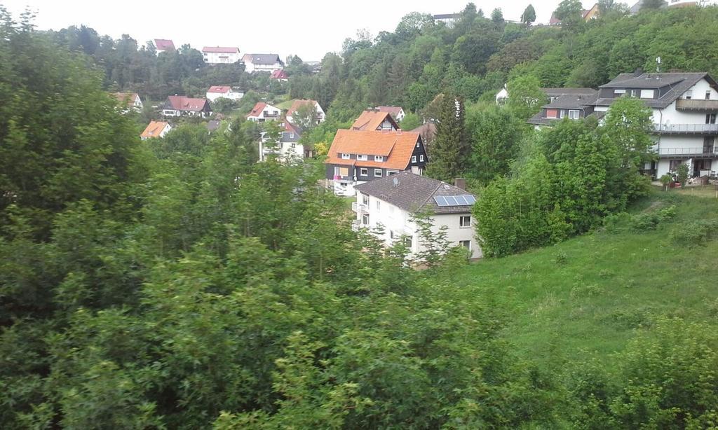 Schlossberg Ferienwohnung Waldeck  Exterior foto