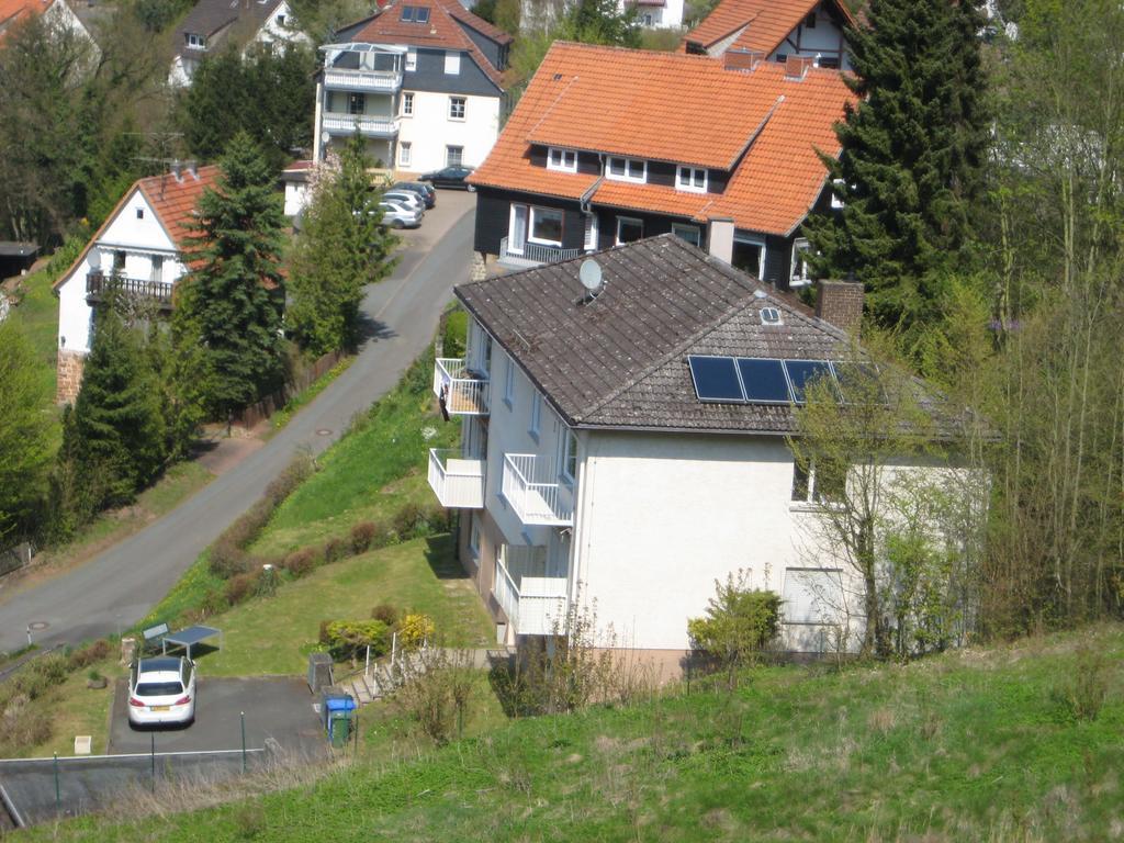 Schlossberg Ferienwohnung Waldeck  Exterior foto